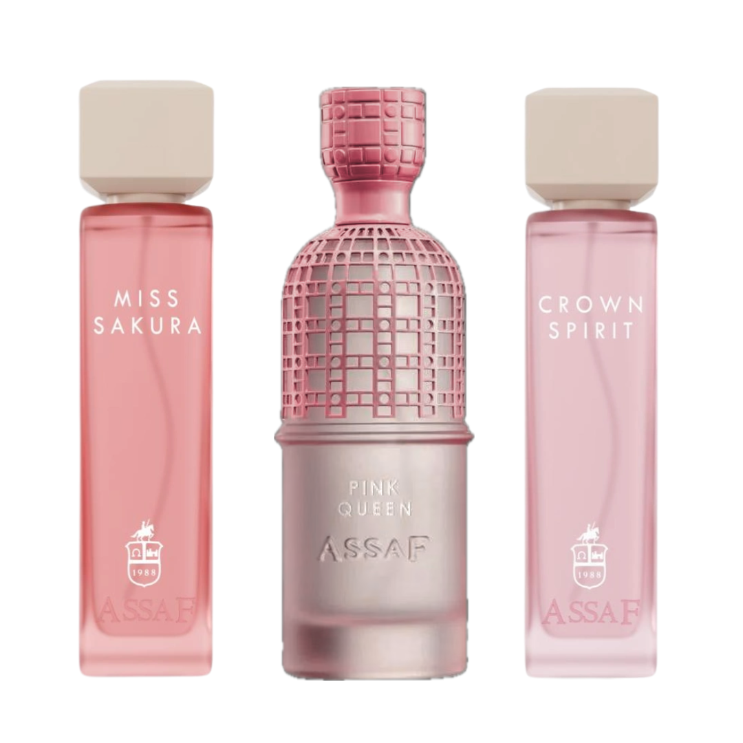 Pack Pink Assaf 3x10ml